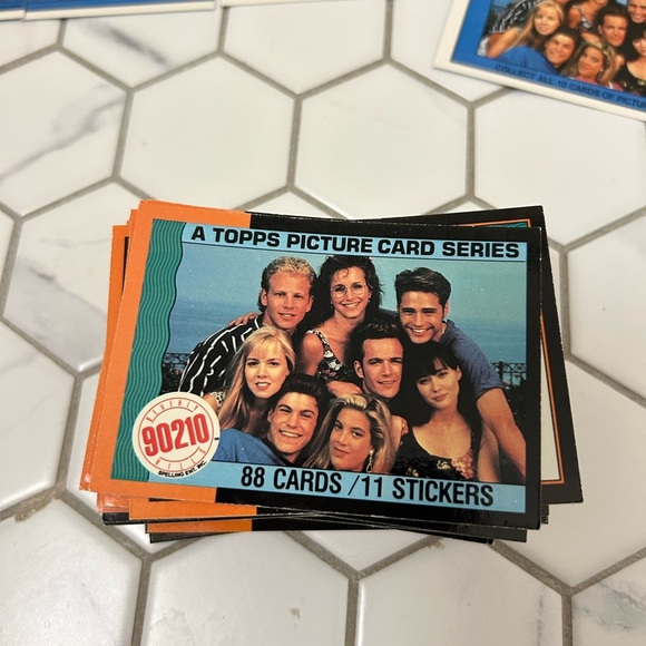Beverly Hills 90210 Trading Cards Full Set - Picture 5 of 5